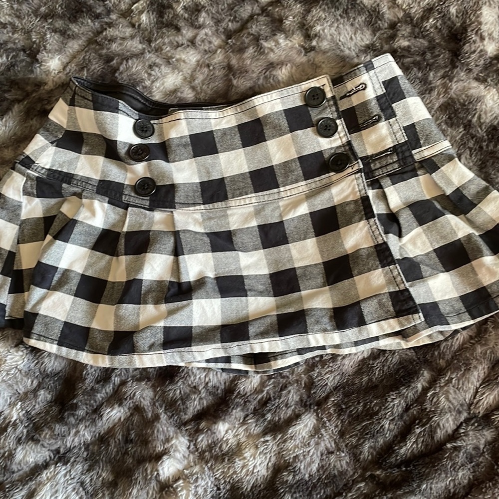 Plaid skirt